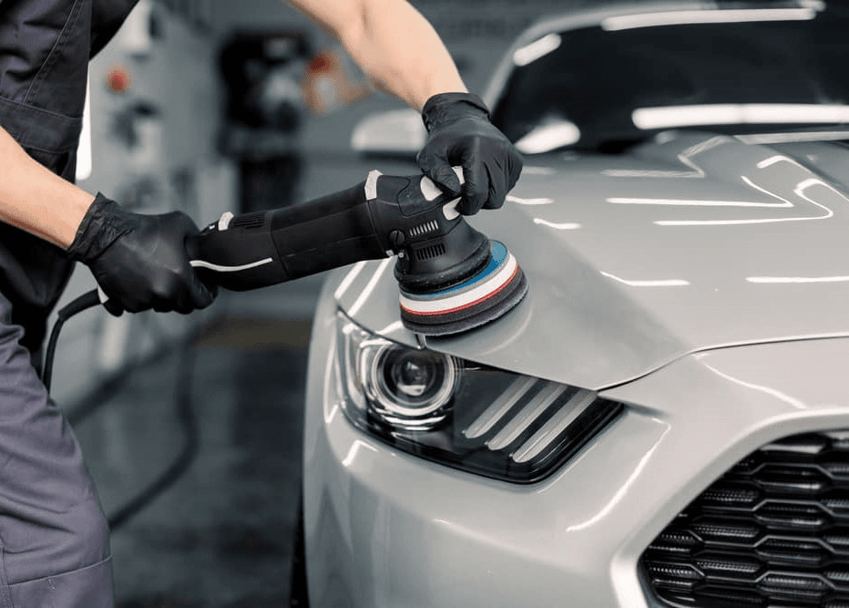 Lakcorrectie swirl verwijdering