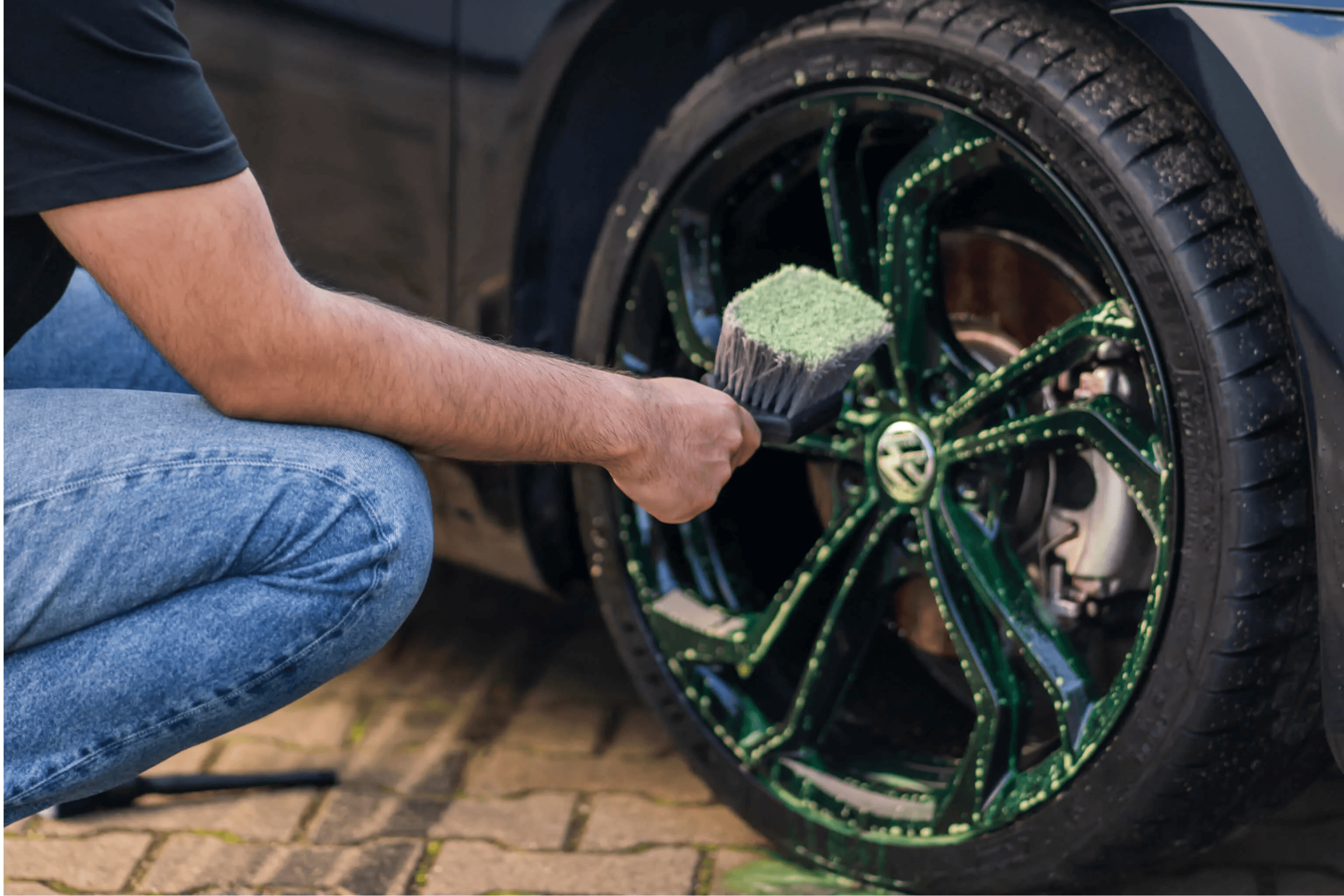 Velgen polijsten en bescherming
